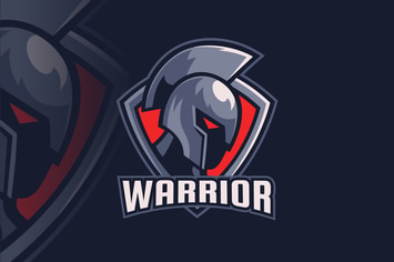 Spartan On the Shield Sport Logo Design