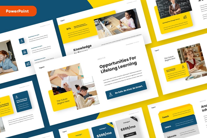 TEGAMI - Education Powerpoint Template
