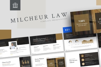 Milcheur - Law Keynote Template