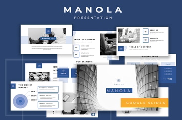 Manola Pitch Deck Google Slides Presentation