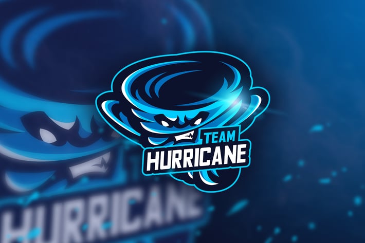 Hurricane Team - Mascot & Esport Logo
