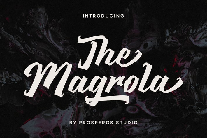The Magrola - Vintage Script Font
