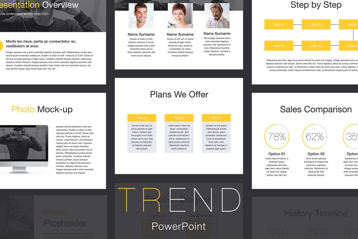 Trend PowerPoint Template