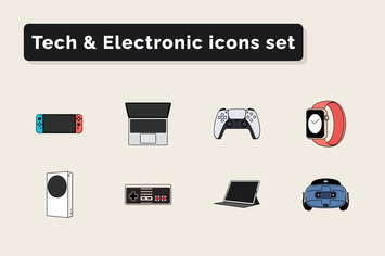 Tech & Electronic Technology icons
