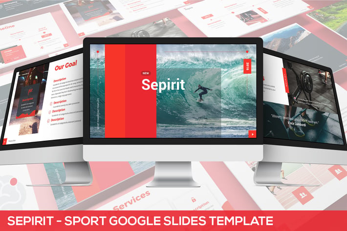 Sepirit - Sport Google Slides Template