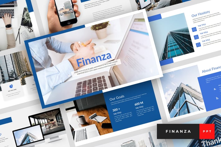 Finanza - Finance PowerPoint Template