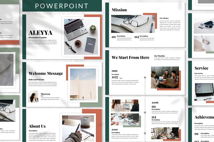 Aleyya - Business Powerpoint Template