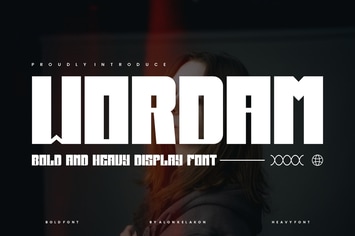 Wordam - Bold Display Font