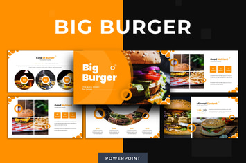 Big Burger - Keynote Template