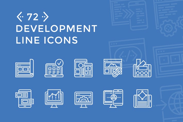Development Line Icons