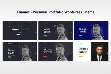 Thames - Personal Portfolio WordPress Theme
