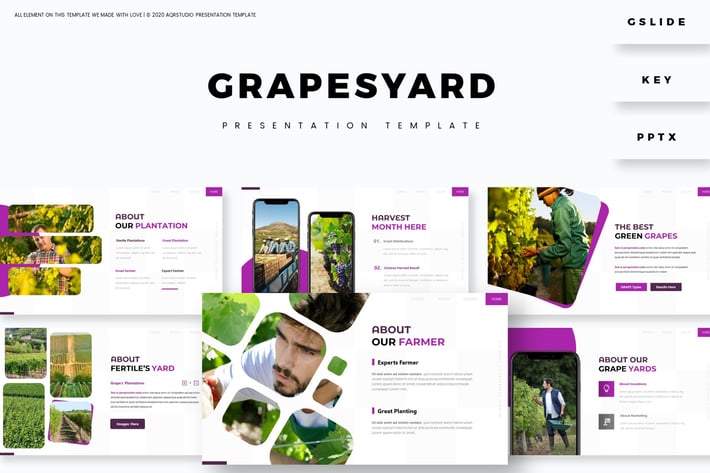 Grapesyard Presentation Template