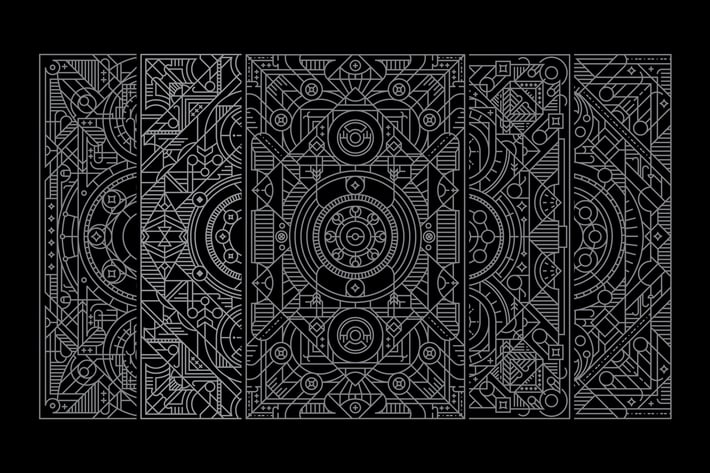 5 Playing card vector design