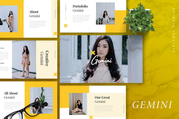 GEMINI - Fashion Keynote Template