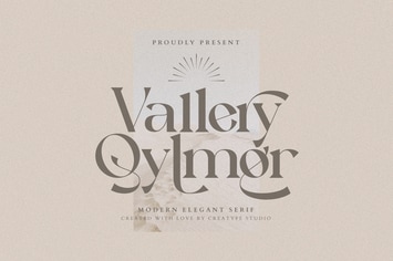 Vallery Qylmor Modern Business Font