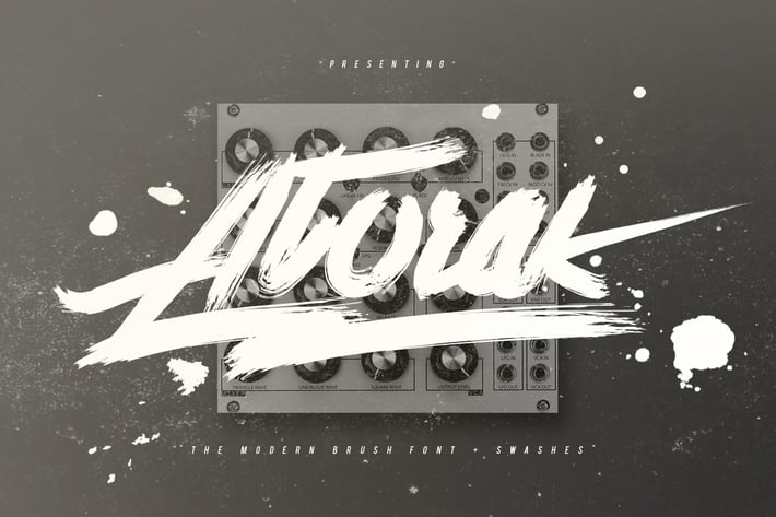Atorak Typeface