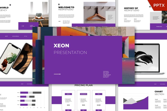  Xeon Powerpoint Template