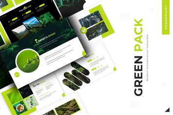 Green Pack - Powerpoint Template