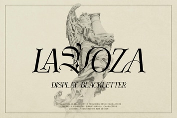 Lavoza typeface