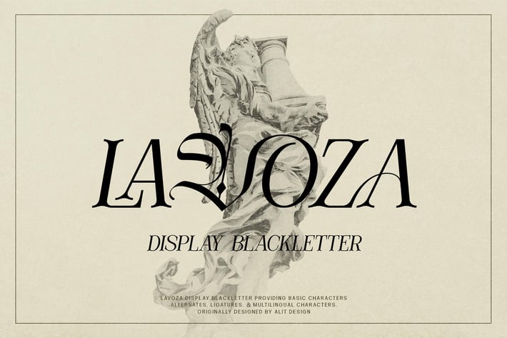 Lavoza typeface