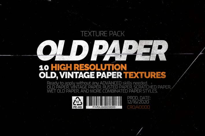 Old Paper - Texture Pack