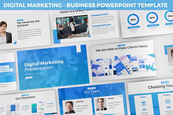 Digital Marketing Powerpoint Template