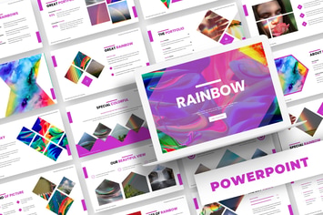 Rainbow - Powerpoint Template
