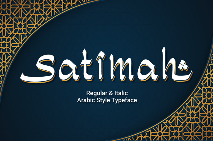 Satimah – Arabic Style Font