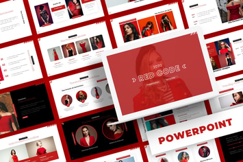 Red Code - Powerpoint Template
