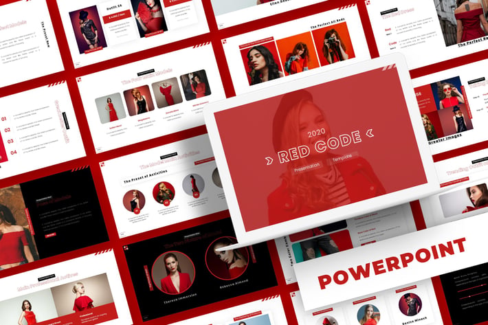 Red Code - Powerpoint Template