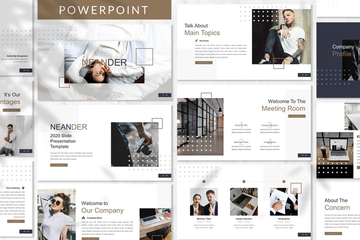 Neander - Fashion Powerpoint Template