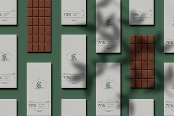Chocolate Packaging Mockup