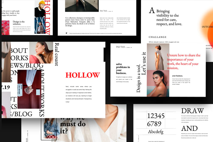 Hollow - Graphic Design Keynote Business Company