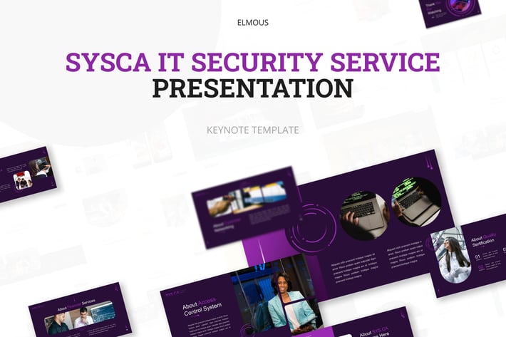 Sysca IT Security Service Keynote Presentation Tem