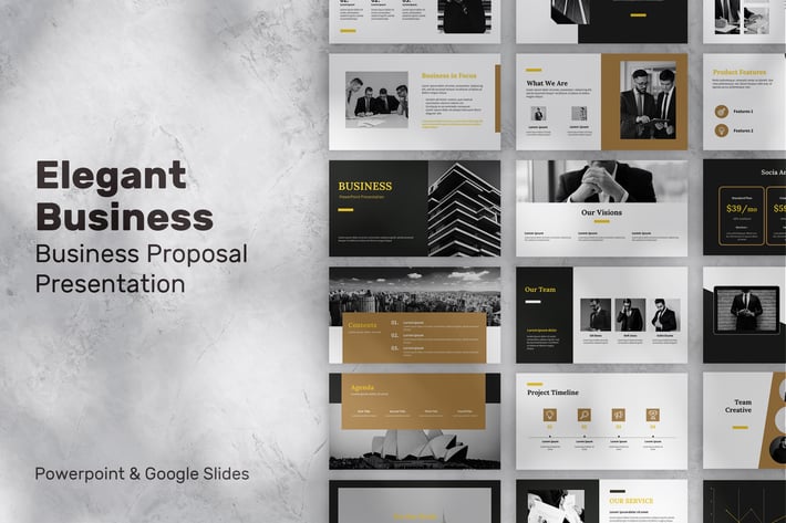 Elegant Gold Presentation