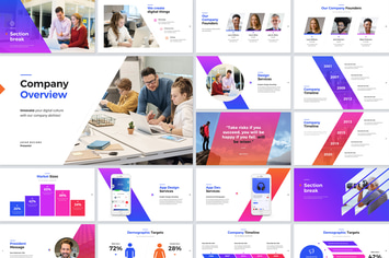 Company Overview Keynote Template