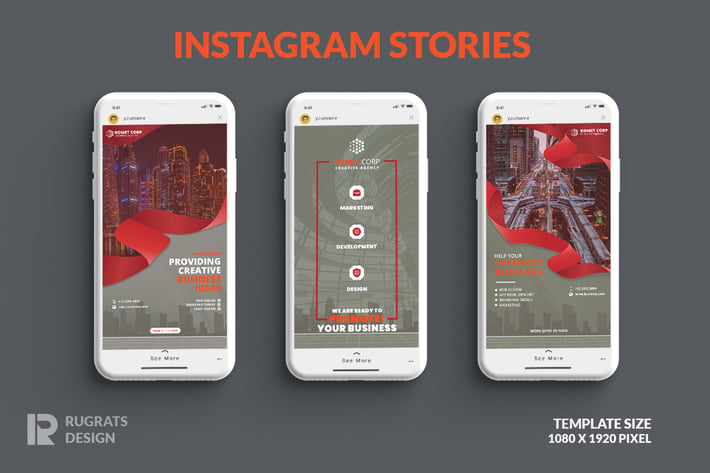 Business R3 Instagram Story Template