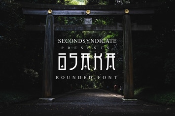 Osaka - Japanese Font