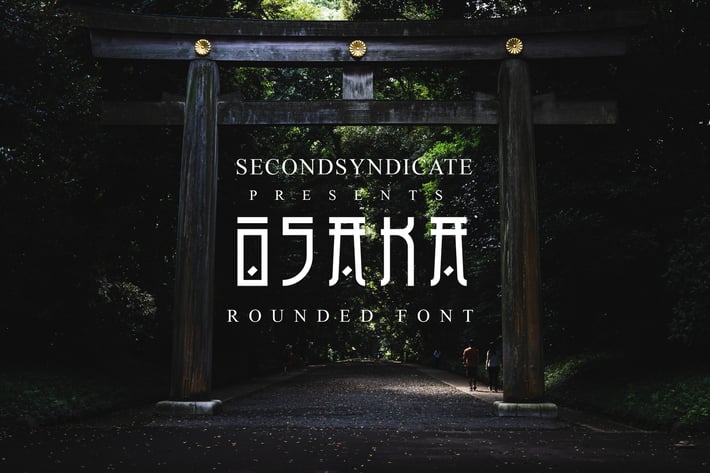 Osaka - Japanese Font