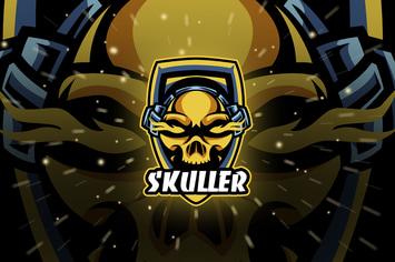 skuller - Mascot & Esport Logo