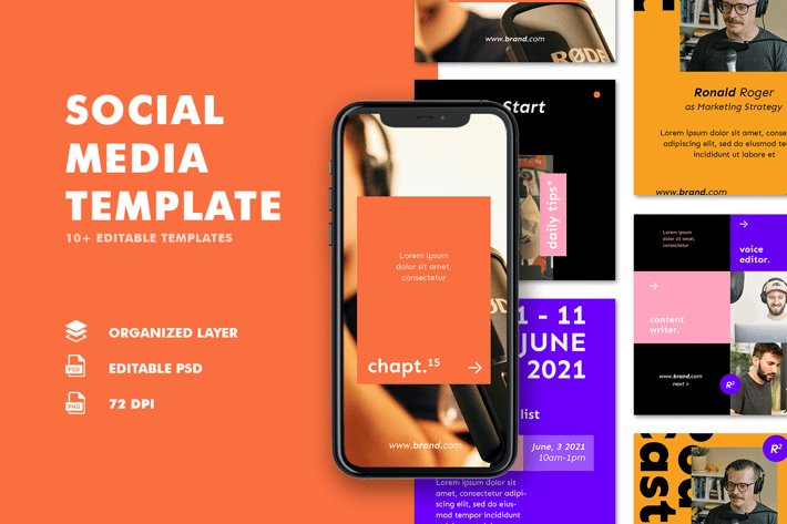 Instagram Templates - Podcast
