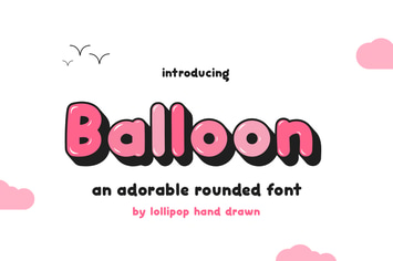 Balloon Font Family