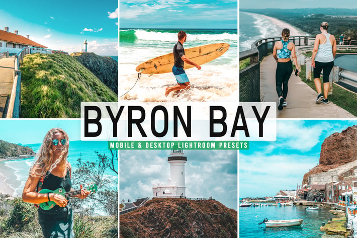 Byron Bay Mobile & Desktop Lightroom Presets