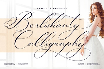 Berlishanty Calligraphy Beautiful Script