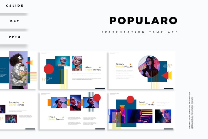 Popularo Presentation Template