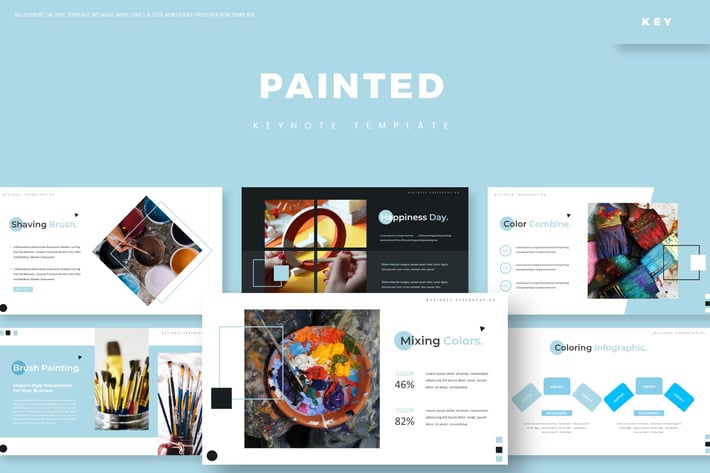 Painted - Keynote Template