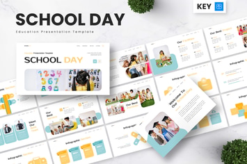 School Day - Education Keynote Templates