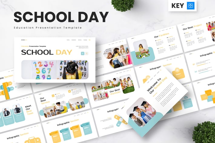 School Day - Education Keynote Templates
