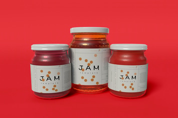 Jam Jar Mockup