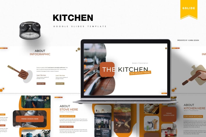 The Kitchen | Google Slides Template